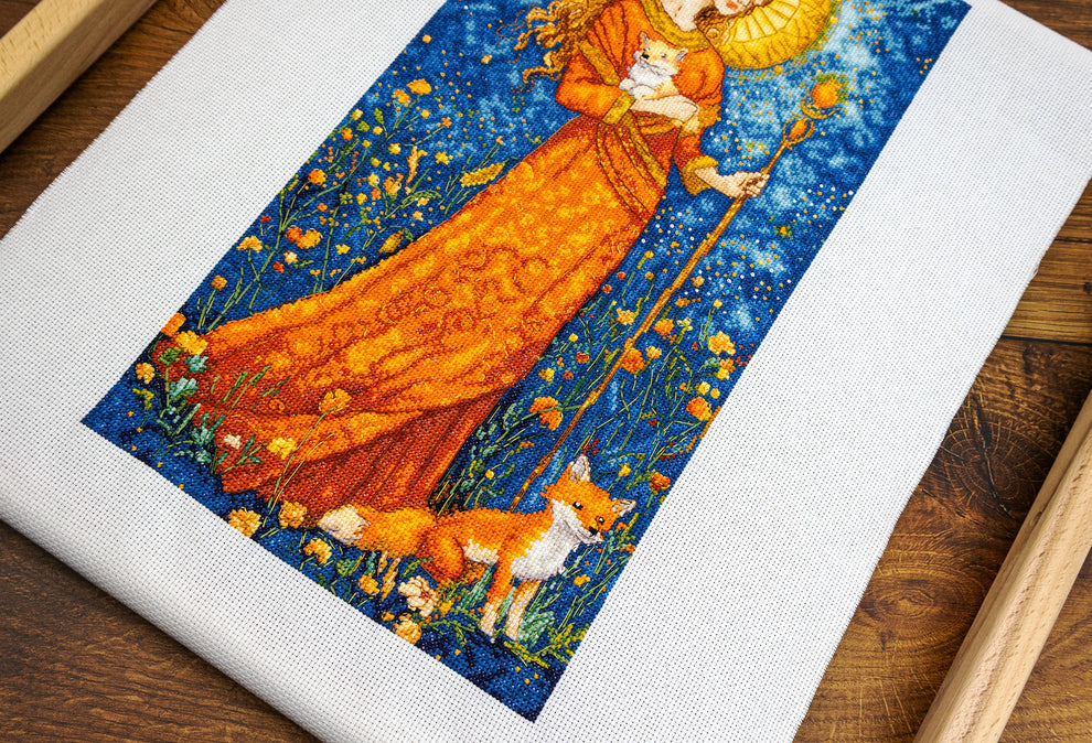 Goddess of the Autumn Counted Cross Stitch Kit by Letistitch Ll 55-00