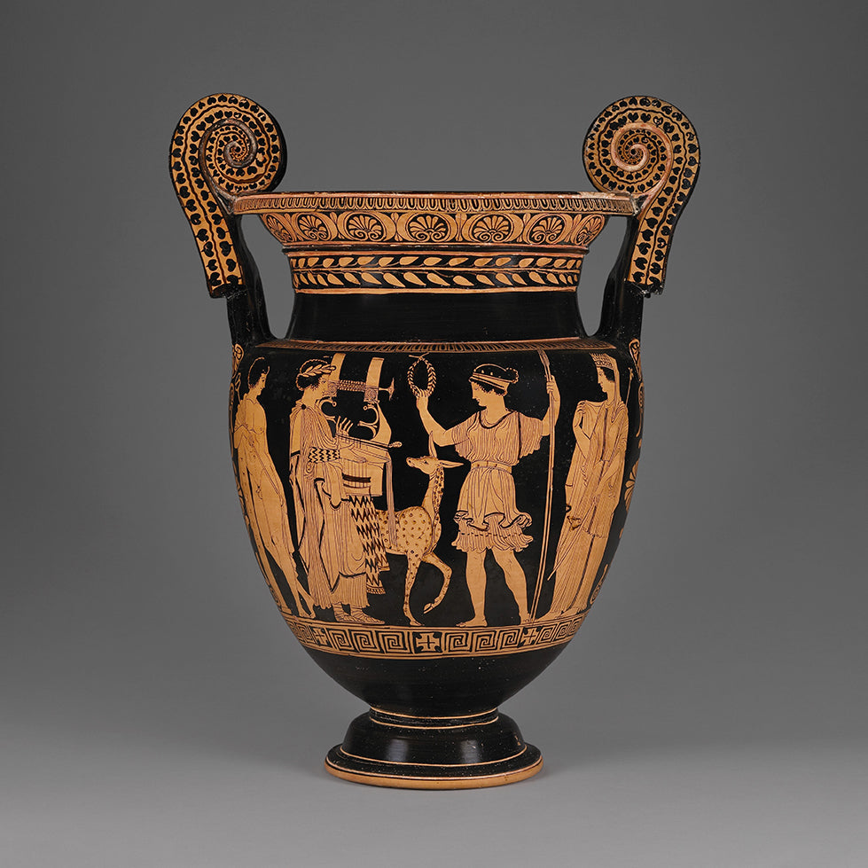 Roman Red Figure Scene Music Box