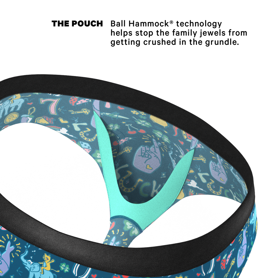 The Lucky Duck | Lucky Symbols Ball Hammock® Pouch Underwear Briefs