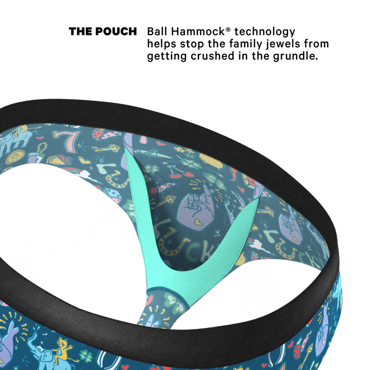 The Lucky Duck | Lucky Symbols Ball Hammock® Pouch Underwear Briefs