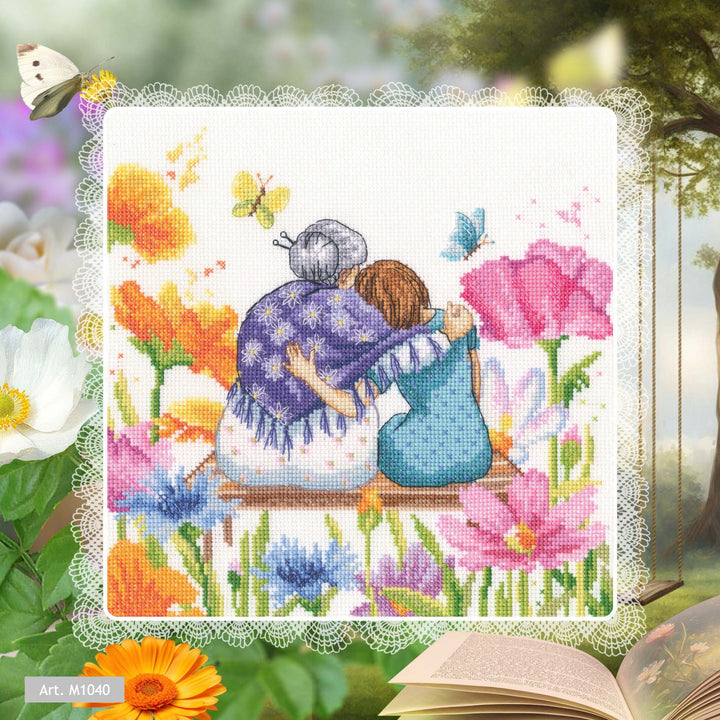 When you are by my side M1040 Counted Cross Stitch Kit