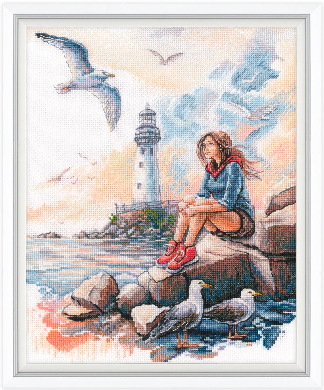 The sea of my dreams M1048 Counted Cross Stitch Kit