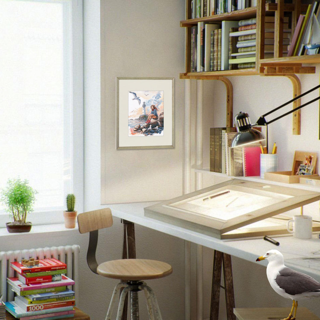 The sea of my dreams M1048 Counted Cross Stitch Kit