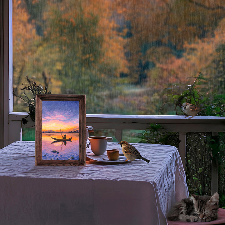 Alone with the dawn M1051 Counted Cross Stitch Kit