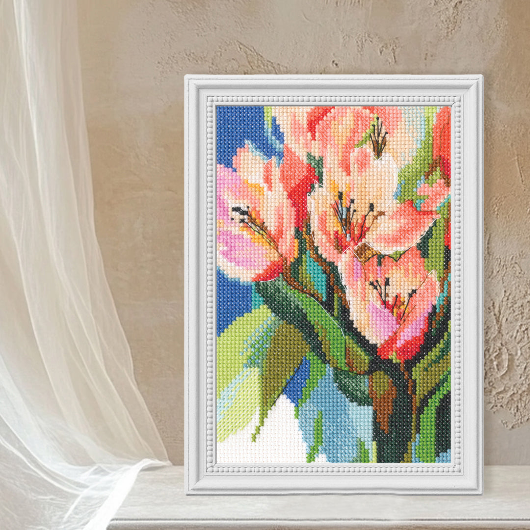 Palette of Emotions Counted Cross Stitch Kit by RTO M1088