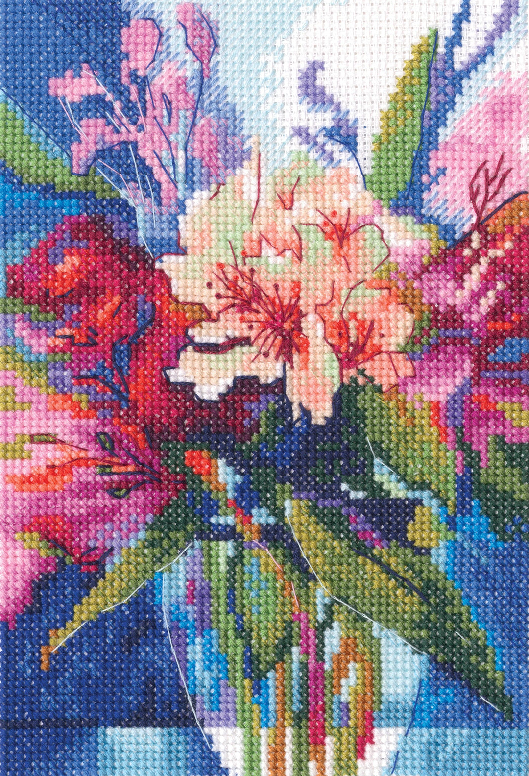 Palette of Emotions Counted Cross Stitch Kit by RTO M1090