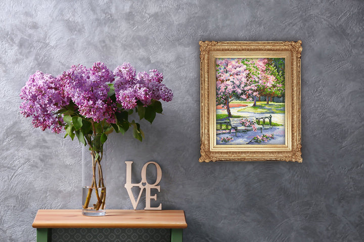 Spring in the park M486 Counted Cross Stitch Kit