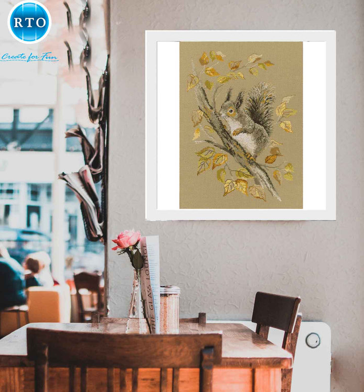 Autumn Story M577 Counted Cross Stitch Kit