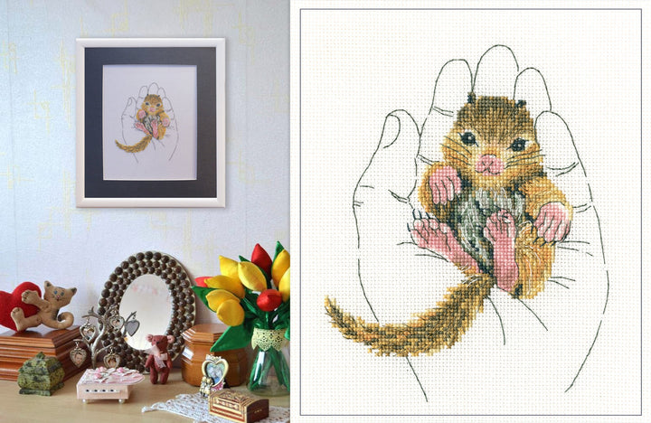 Warmth in palms M696 Counted Cross Stitch Kit