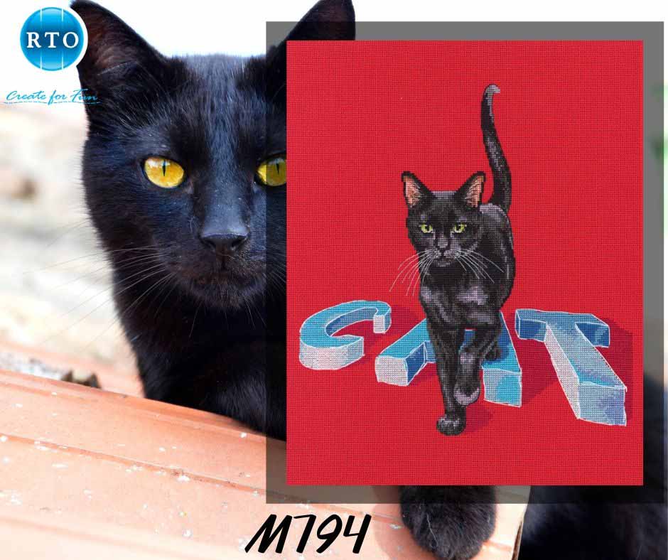 Cat M794 Counted Cross Stitch Kit