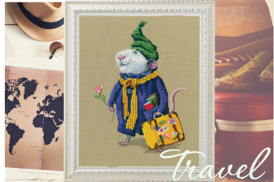 Wonderful and sublime world M798 Counted Cross Stitch Kit