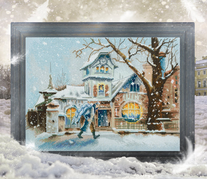 On duty through November M930 Counted Cross Stitch Kit