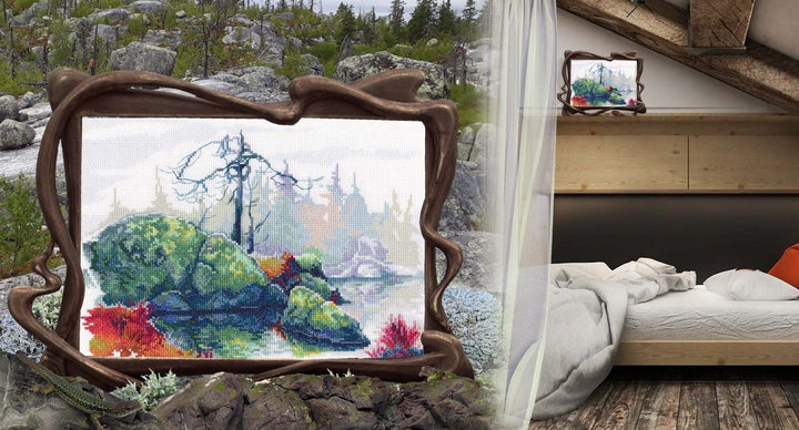 Wonderful North M934 Counted Cross Stitch Kit