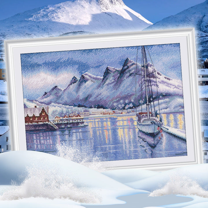 Port of Bodo M970 Counted Cross Stitch Kit