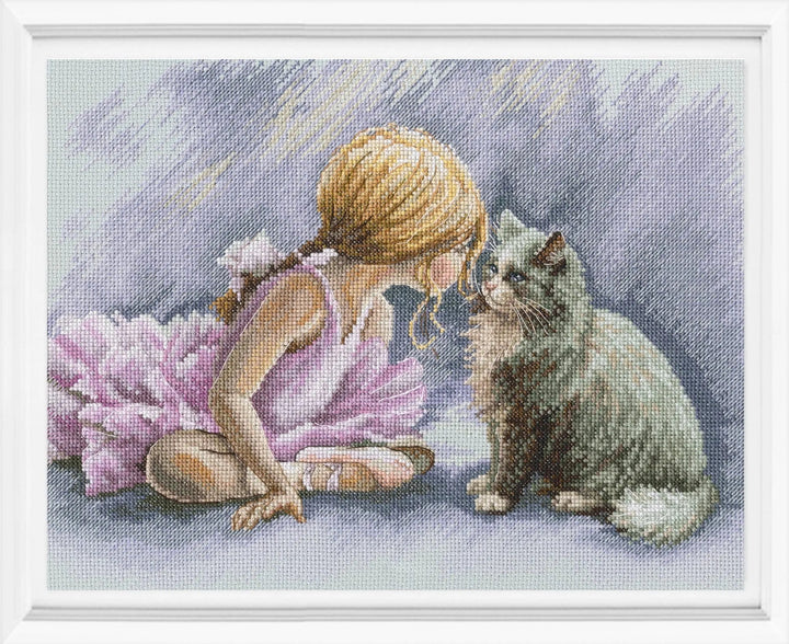 Now I'll teach you M996 Counted Cross Stitch Kit