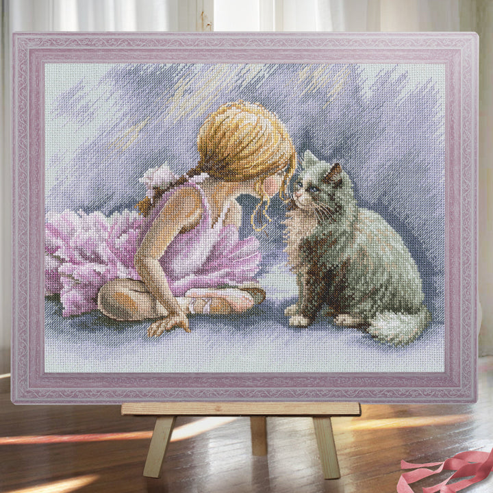 Now I'll teach you M996 Counted Cross Stitch Kit