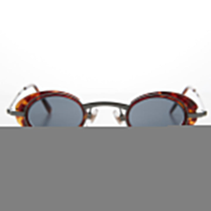 Small Oval Steampunk Spectacle Sunglass - Marty