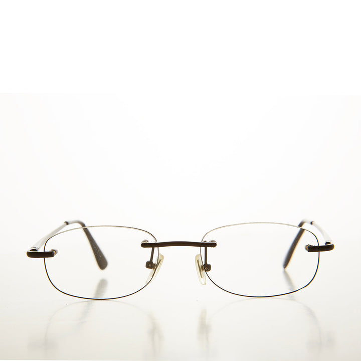 Rimless Oval Reading Glasses - Molton