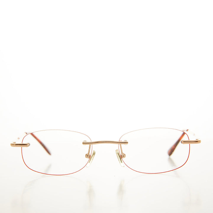 Rimless Oval Reading Glasses - Molton