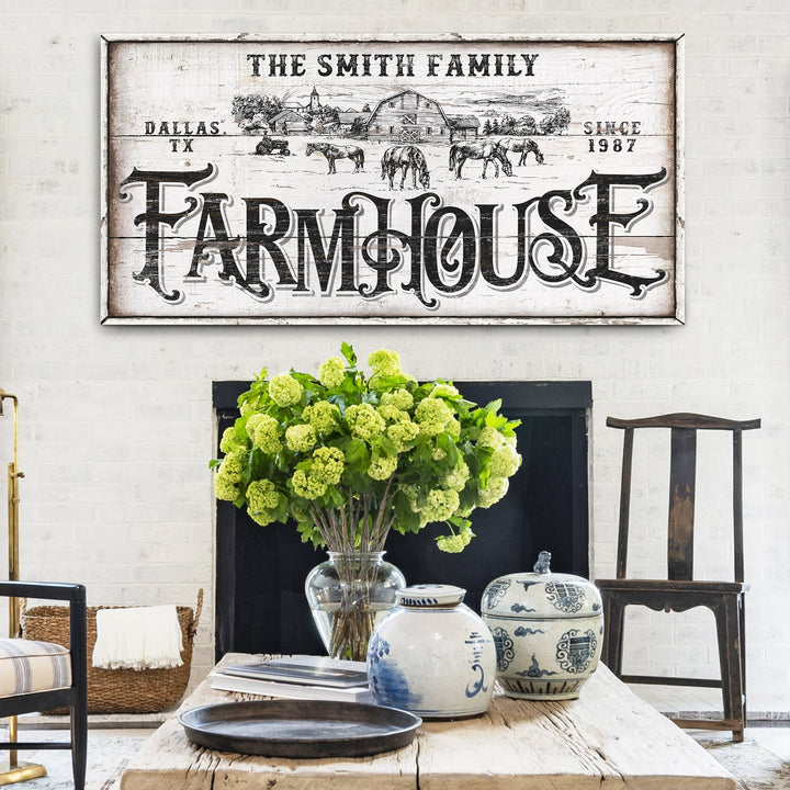 Personalized Farmhouse Sign IV