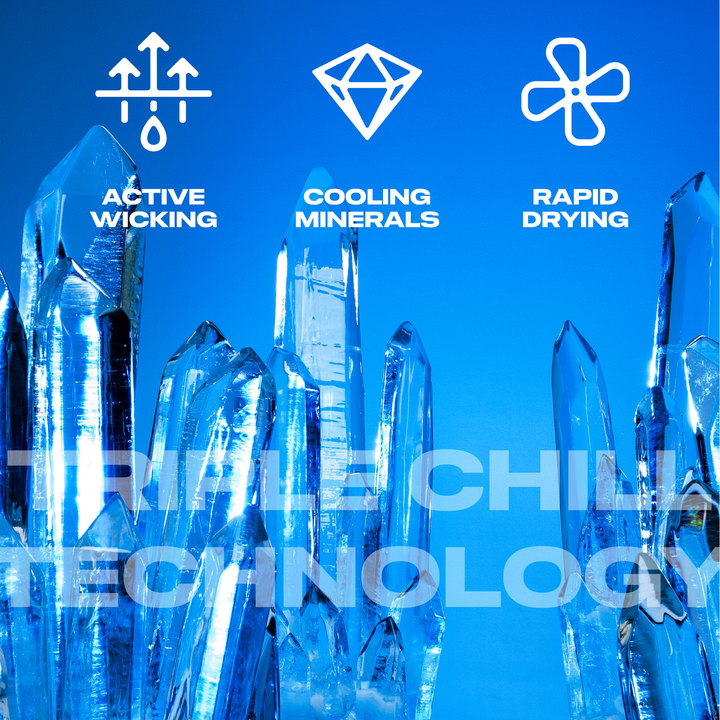 The Manhattan Mama | Light Blue Stars paradICE™ Boob Hammock™ Cooling Bralette