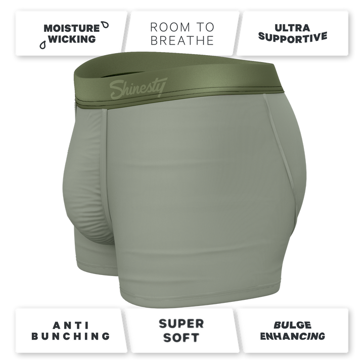 The Manzanilla | Olive Green Ball Hammock® Pouch Trunks Underwear