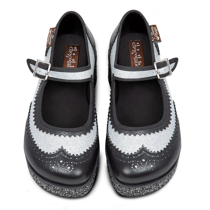Chocolaticas® Havana Glitter Women's Mary Jane Platform