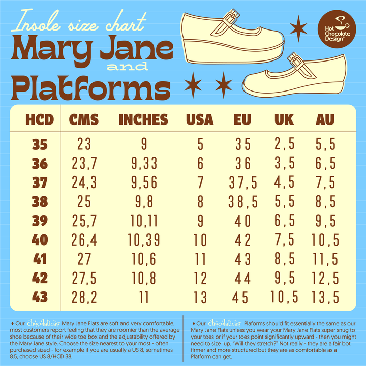 Chocolaticas® Spectral Ride Women's Mary Jane Flat