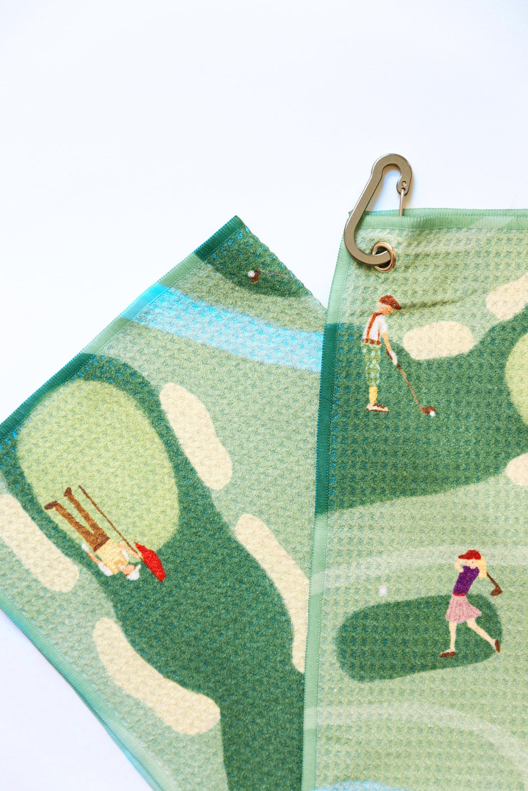 Golf Scene Towel | Match South x Claire Nilan
