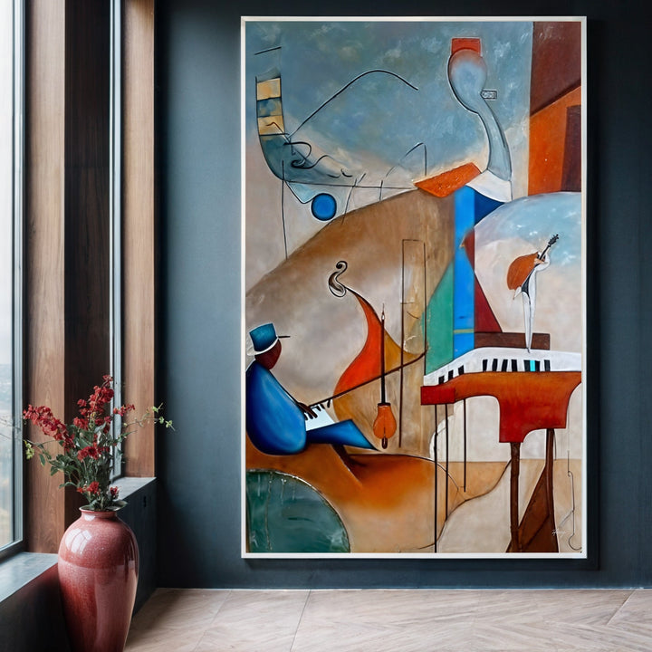 Canvas Print: "Melodic Abstraction"