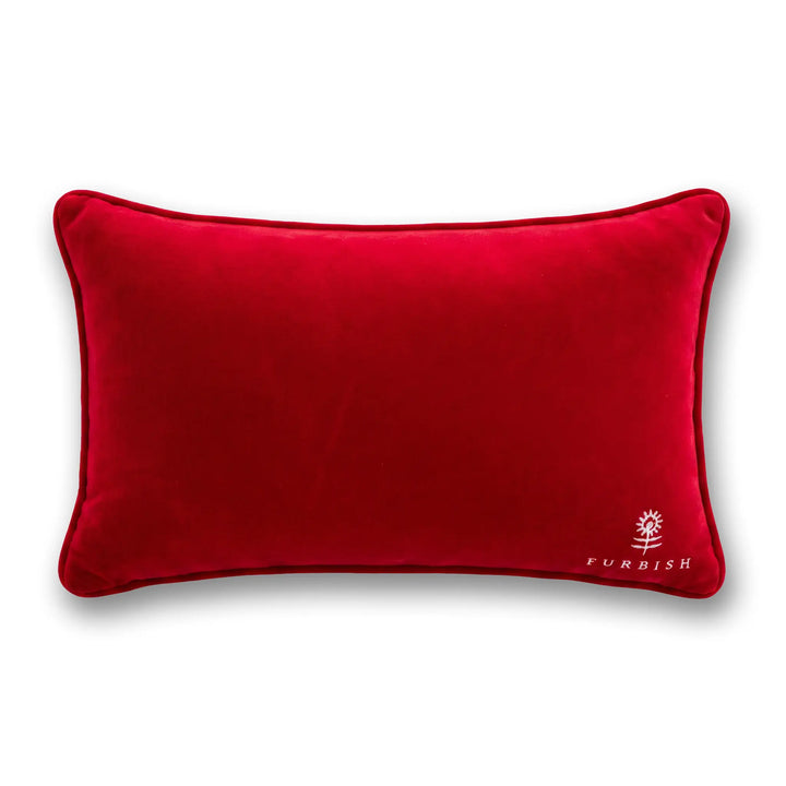 Merry Mahjong Needlepoint Pillow