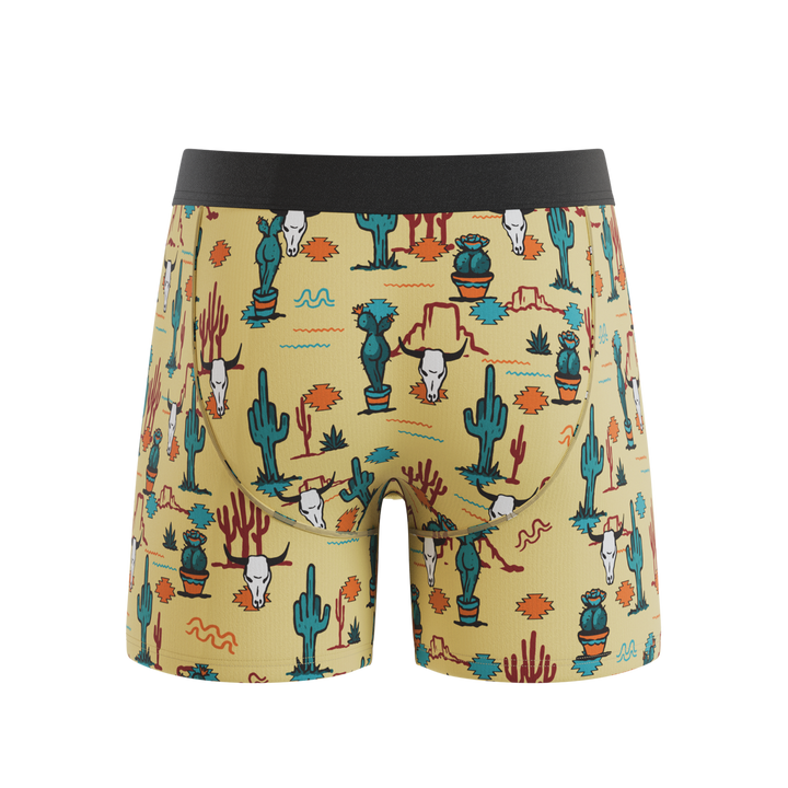 The Mirage | Western Cactus Ball Hammock® Pouch Underwear With Fly