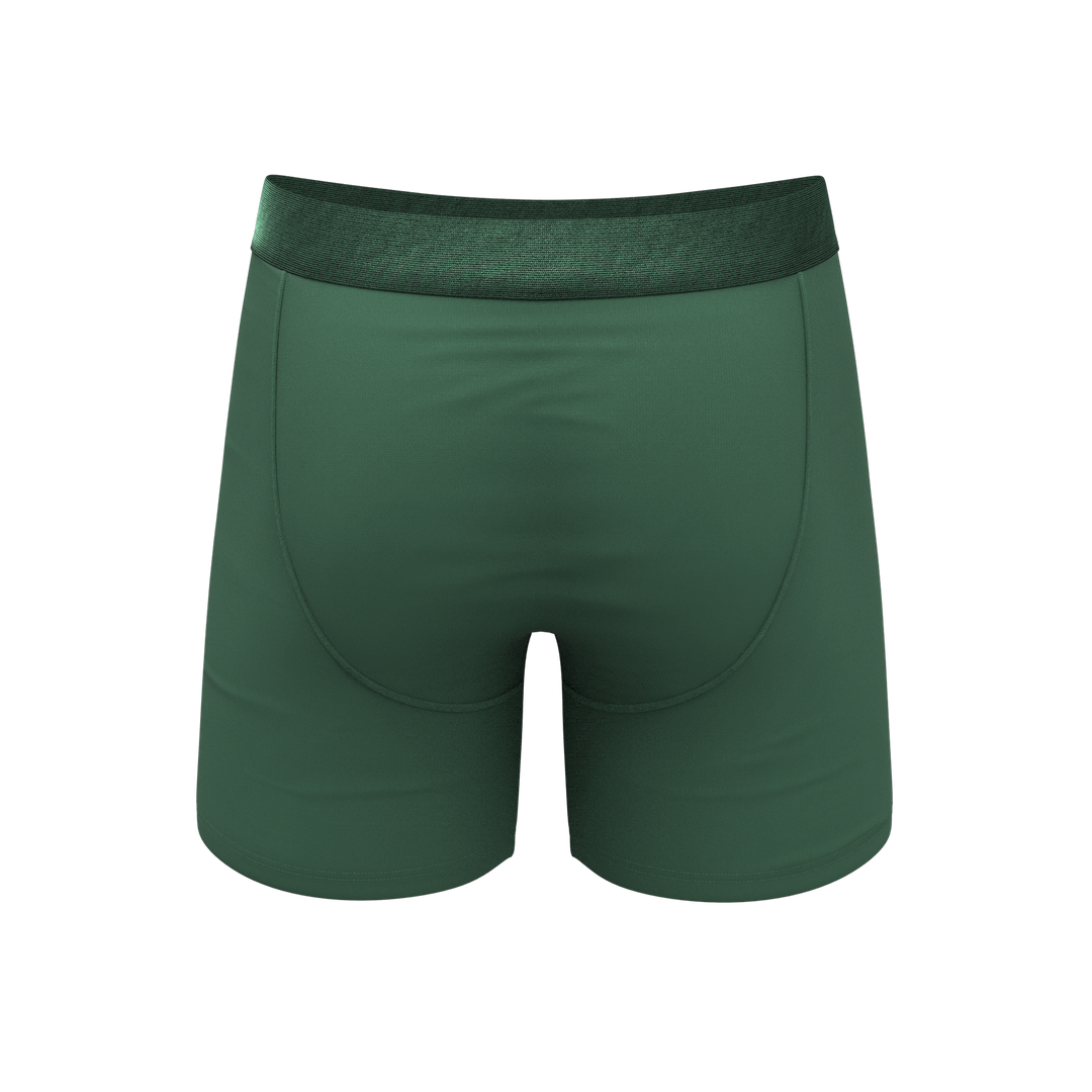 The Money Tree | Forrest Green Tonal Ball Hammock® Pouch Underwear