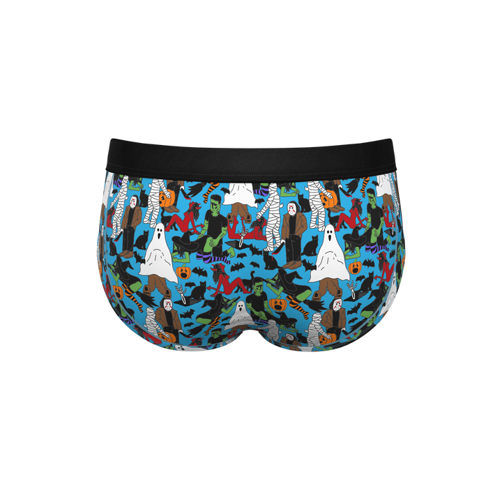 The Monster Smash | Halloween Characters Ball Hammock® Pouch Underwear Briefs