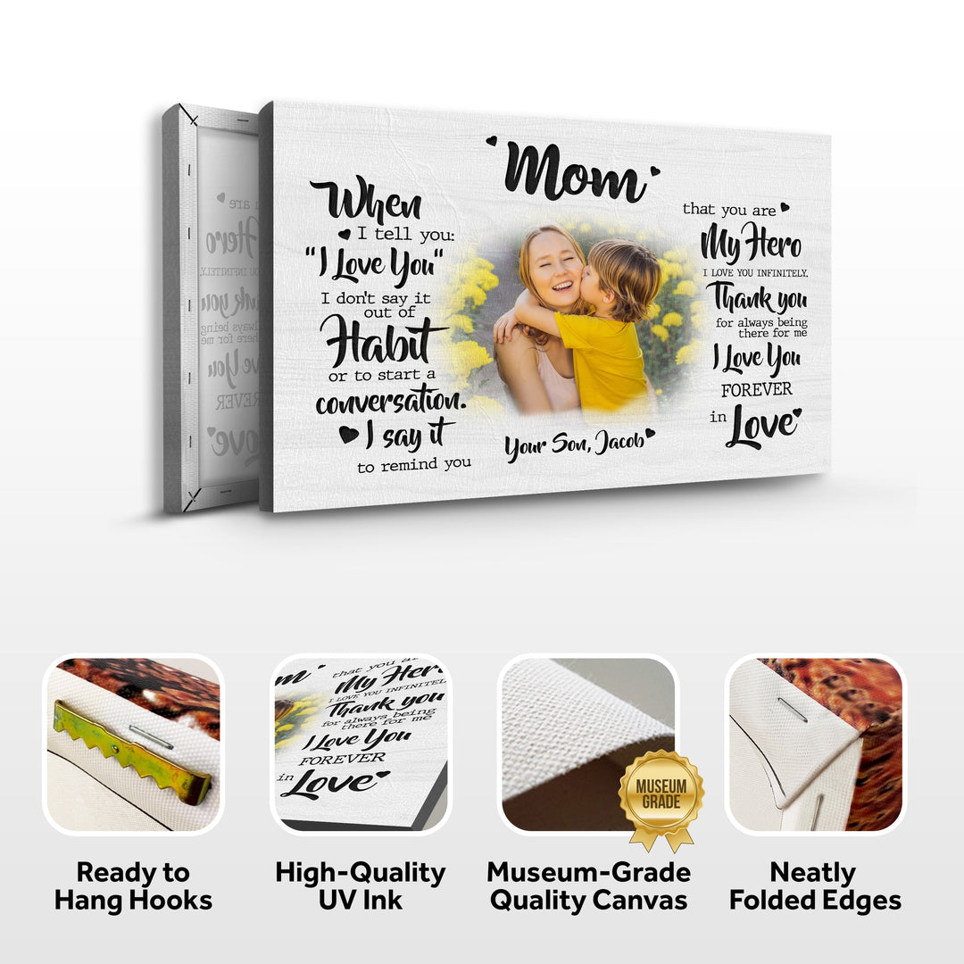 Mother's Day Sign My Hero