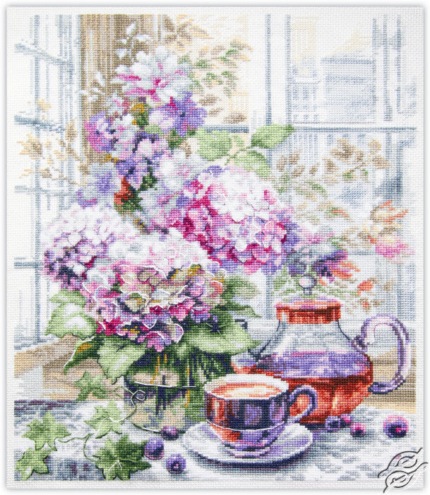My Serene Morning Counted Cross Stitch Kit by Magic Needle 70-56