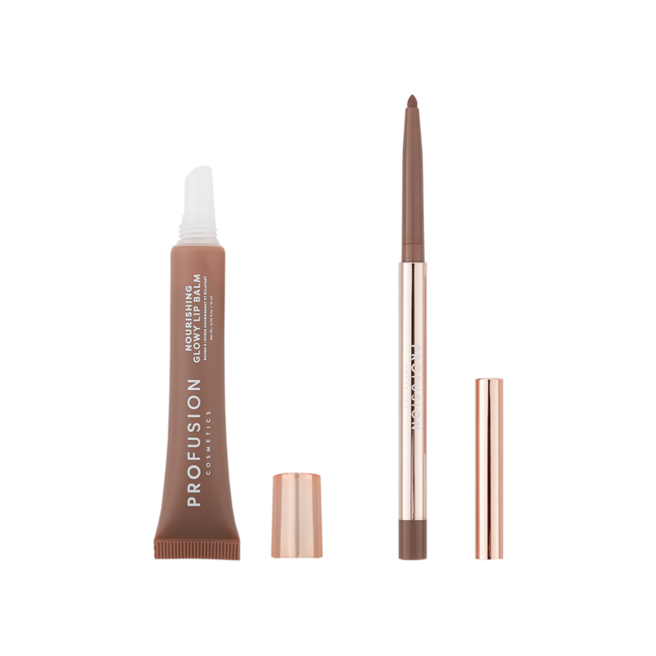 Lip Treat Duo Soft Matte Creamy Lip Liner & Nourishing Glowy Lip Balm