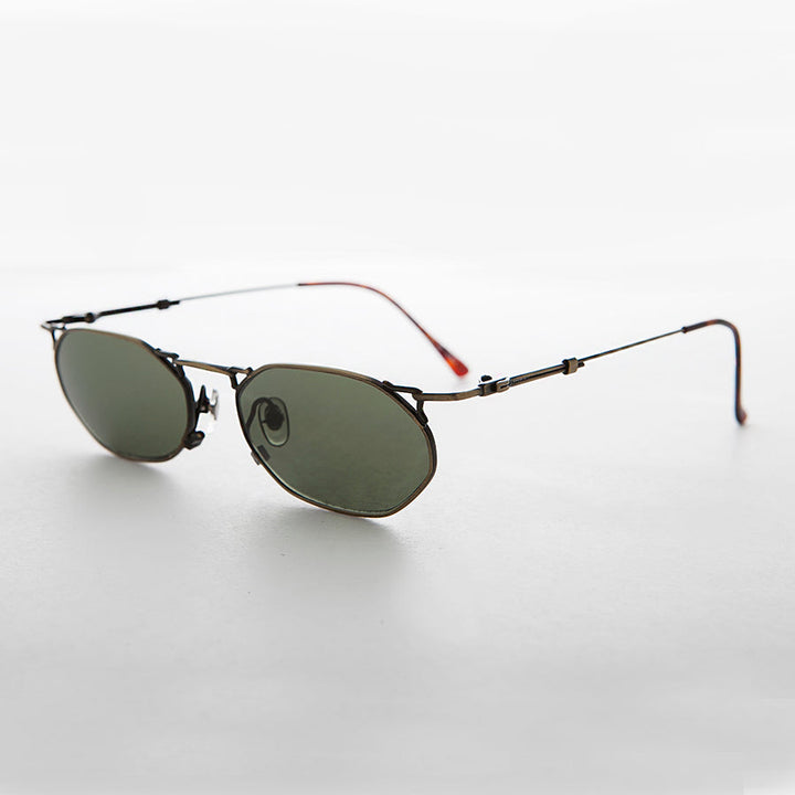 Victorian Goth Steampunk Vintage Sunglasses - Ned