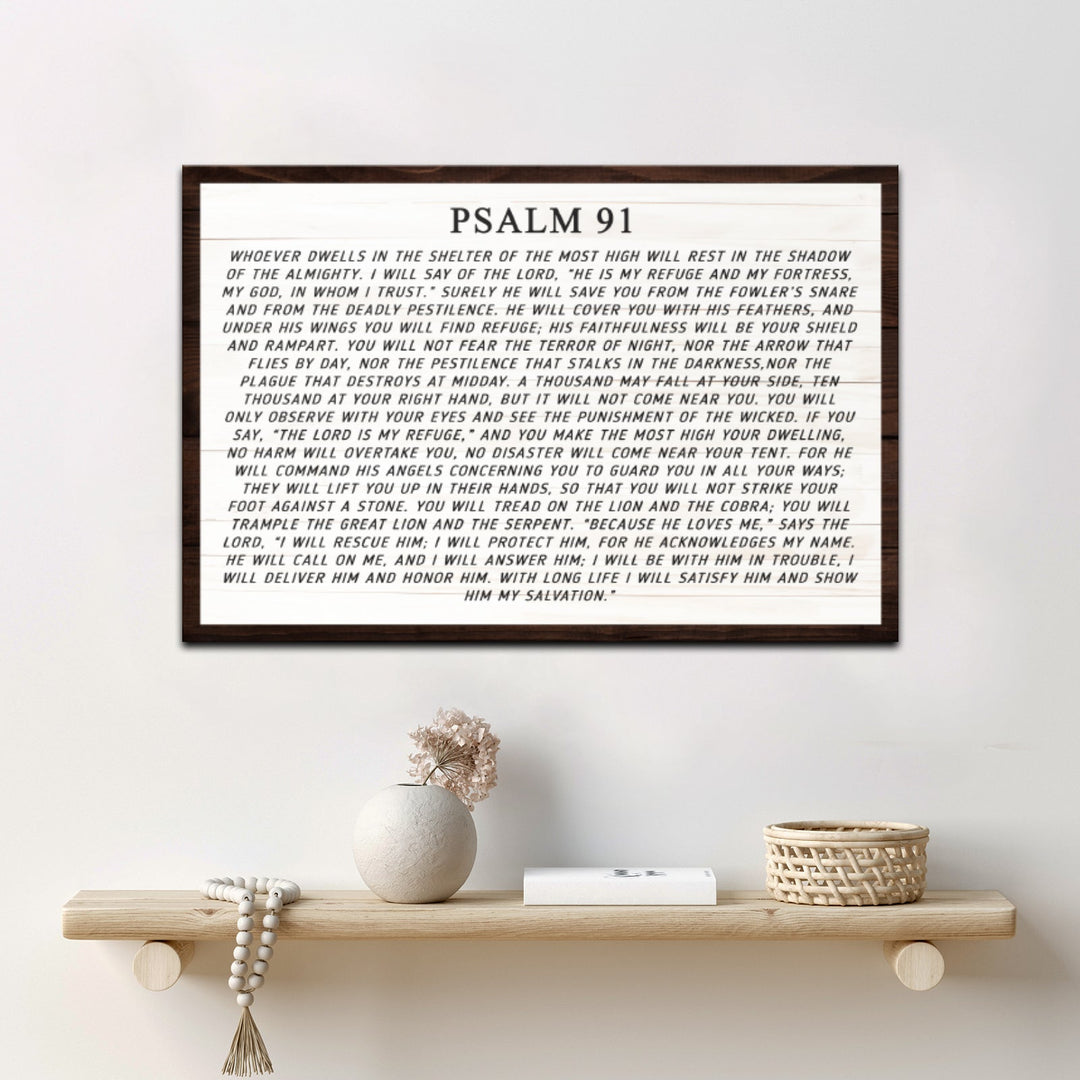 Psalm 91 - Whoever Dwells Sign