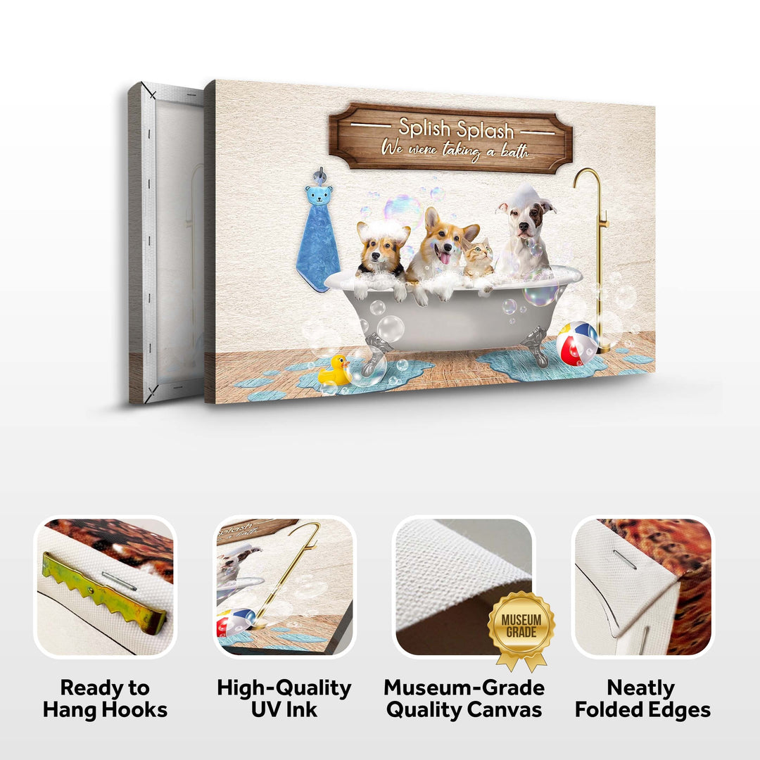 Splish Splash We Were Taking A Bath Sign