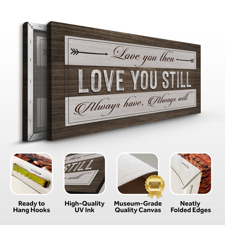 Love You Then Love You Still Sign