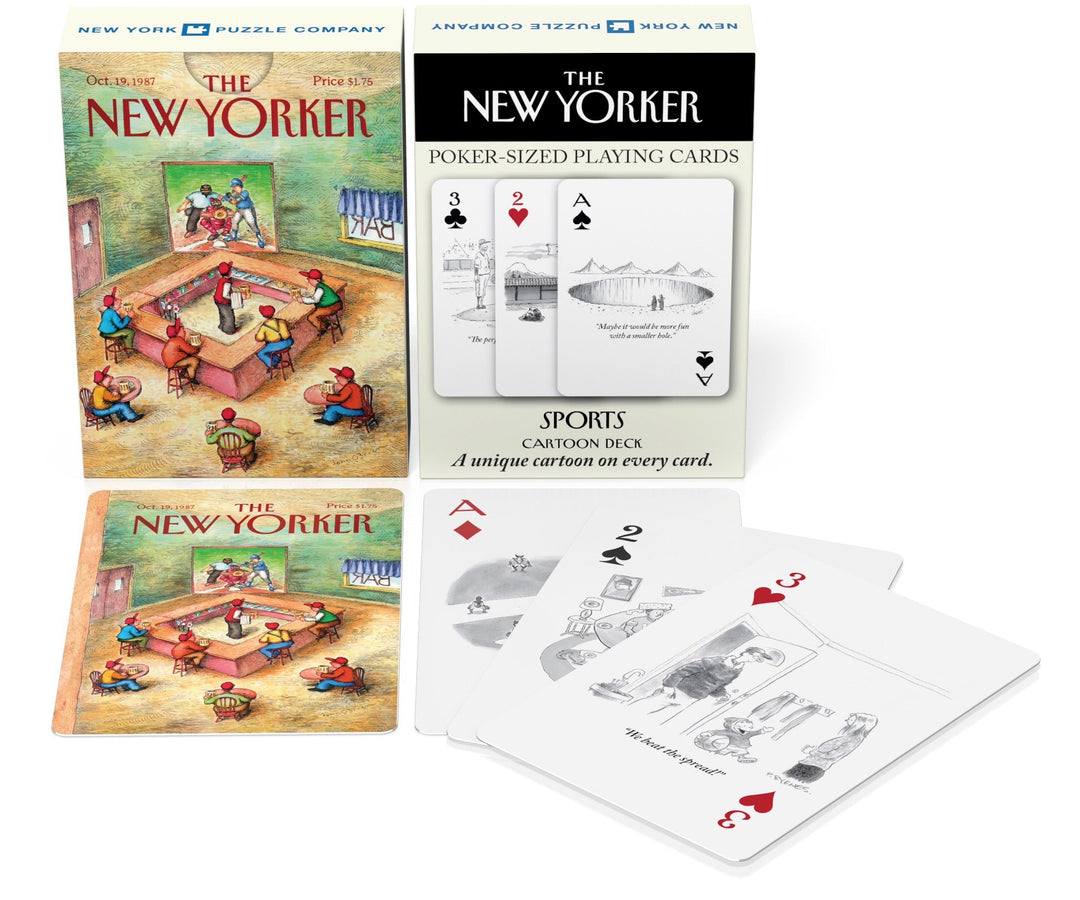 Sports Cartoons Playing Cards