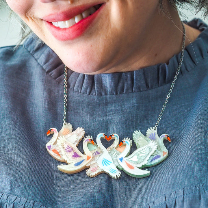 Silent Sister Necklace by Erstwilder