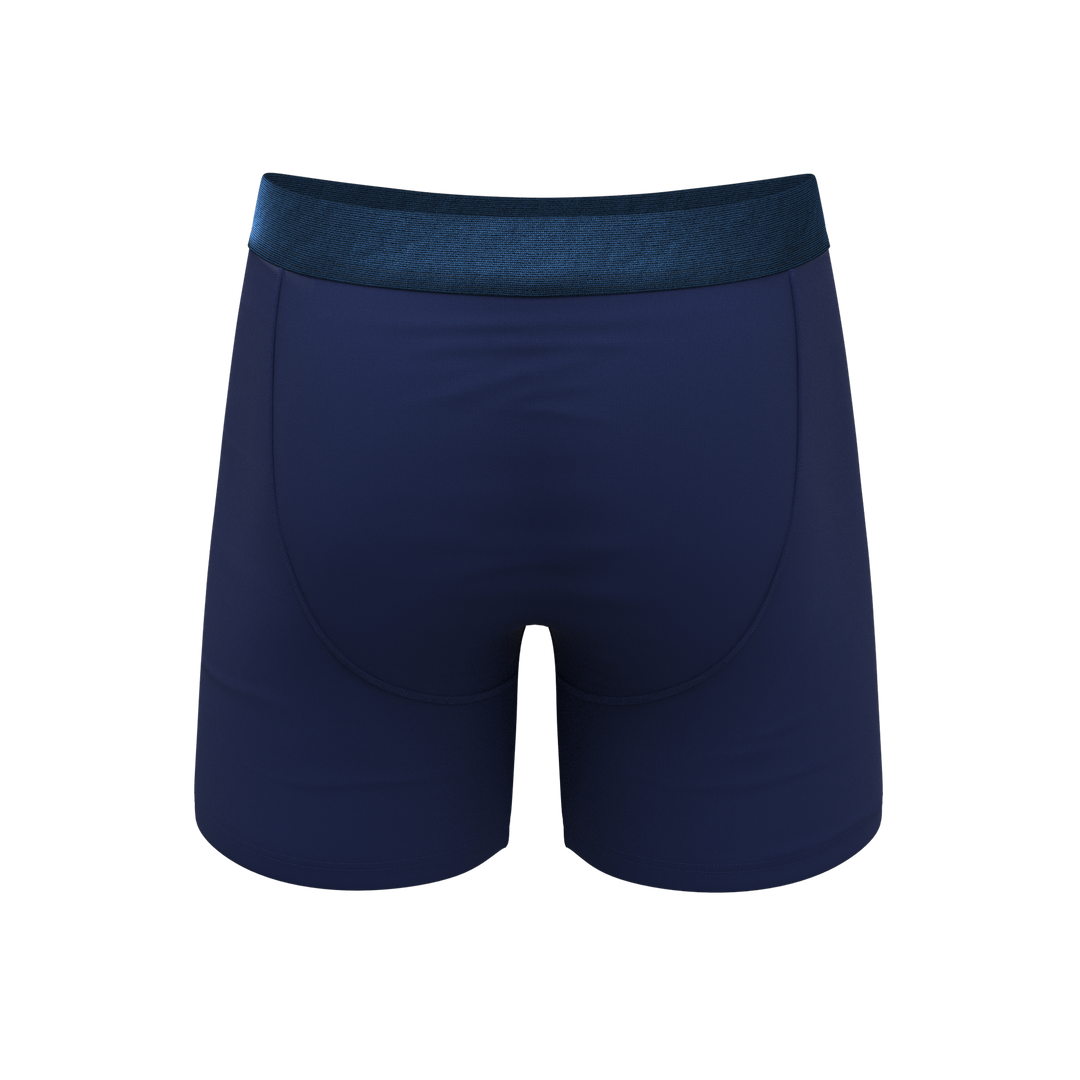 The Navy Jones | Tonal Navy Ball Hammock® Pouch Underwear