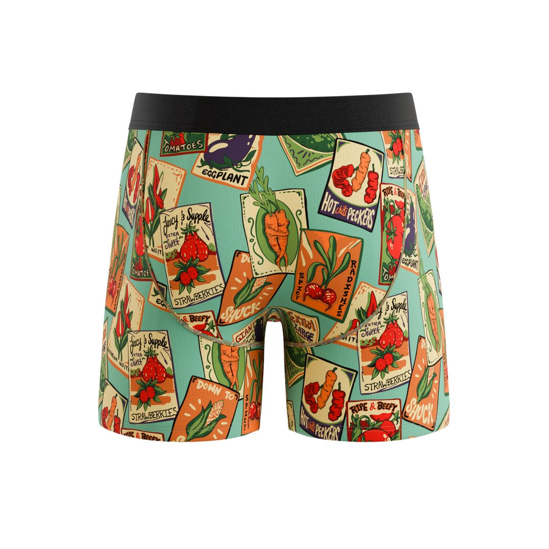 The Need For Seed | Seed Packet Ball Hammock® Pouch Underwear With Fly