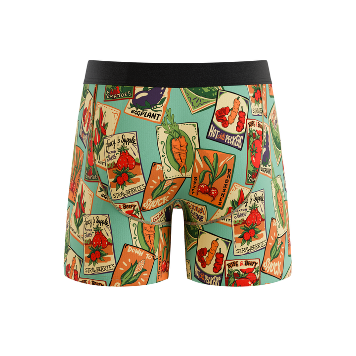 The Need For Seed | Seed Packet Ball Hammock® Pouch Underwear With Fly
