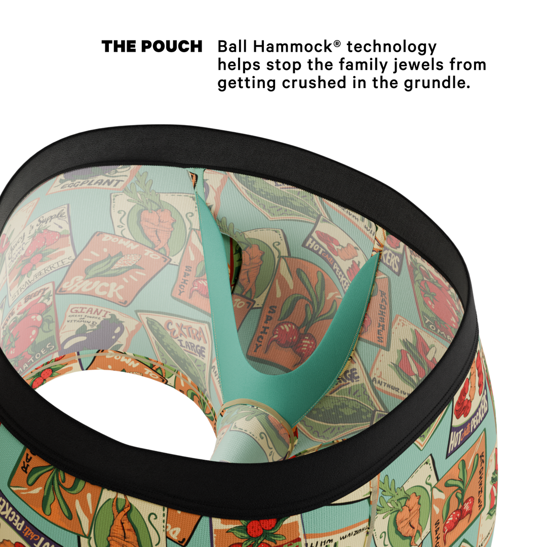 The Need For Seed | Seed Packet Ball Hammock® Pouch Trunks Underwear