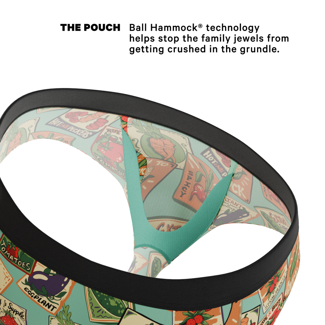 The Need For Seed | Seed Packet Ball Hammock® Pouch Underwear Briefs