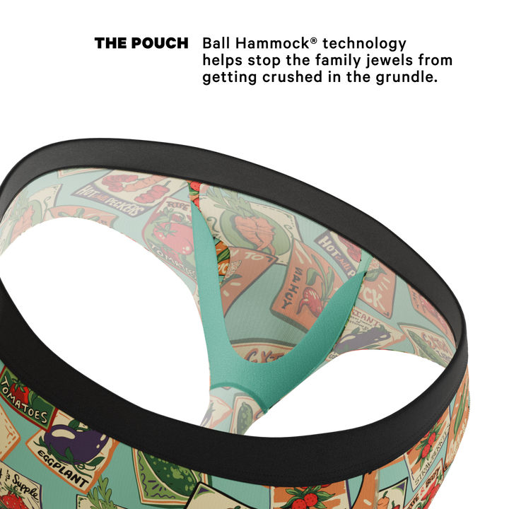 The Need For Seed | Seed Packet Ball Hammock® Pouch Underwear Briefs