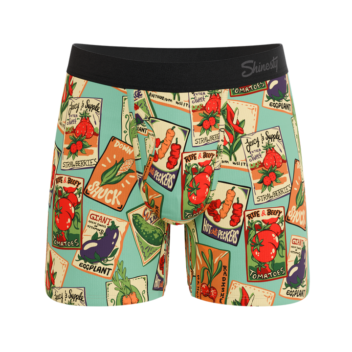 The Need For Seed | Seed Packet Ball Hammock® Pouch Underwear With Fly